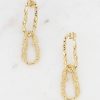 Smykkeli Copenhagen Smykkeli Copenhagen Earrings - Cairo - Gold Hammered | Jewelry