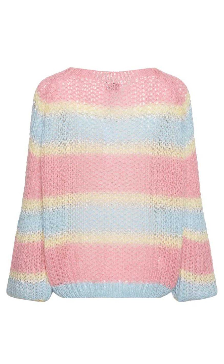 NOELLA Noella Sweater - Pacific - Light Blue/Rose Mix | Knitwear & Sweat