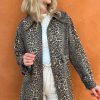 INA Copenhagen Ina Copenhagen Trenchcoat - Jessica - Leopard | Jackets & Coats