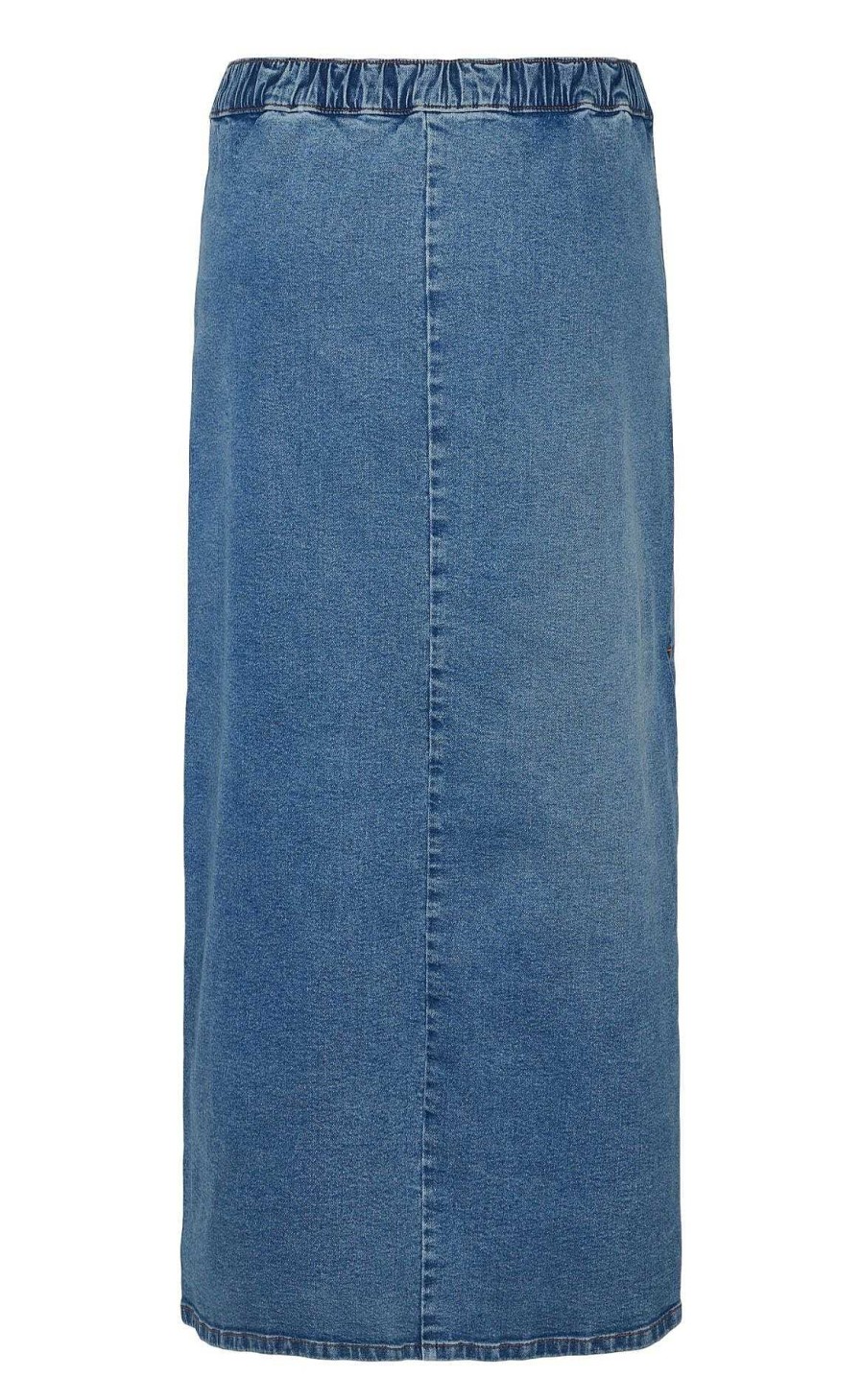 PIECES Pieces Skirt - Ginny Midi Denim - Medium Blue Denim | Skirts