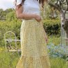 INA Copenhagen Ina Copenhagen Skirt - Hanna - Yellow Flower | Skirts