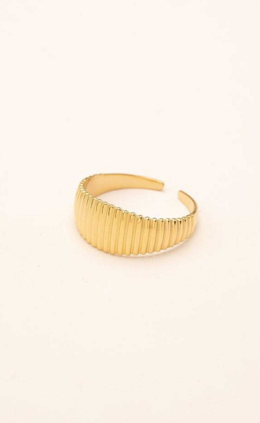 Smykkeli Copenhagen Jewelery Copenhagen Ring - Mallorca - Gold | Jewelry