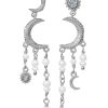 Maanesten Moonstone Earrings - Astrea - Silver | Jewelry