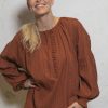 One Two Luxzuz One Two Luxzuz Blouse - Relia - Coconut Shell | Blouses