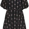 PIECES Pieces Dress - Bow - Black Bows | Dresses