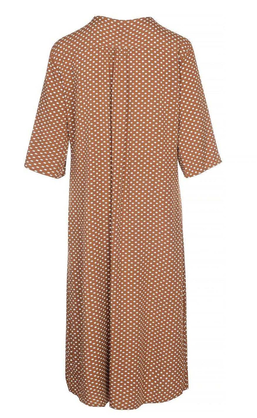 One Two Luxzuz One Two Luxzuz Dress - Augustina - Cinnamon | Dresses