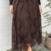 INA Copenhagen Ina Copenhagen Skirt - Taylor - Chocolate Brown | Skirts