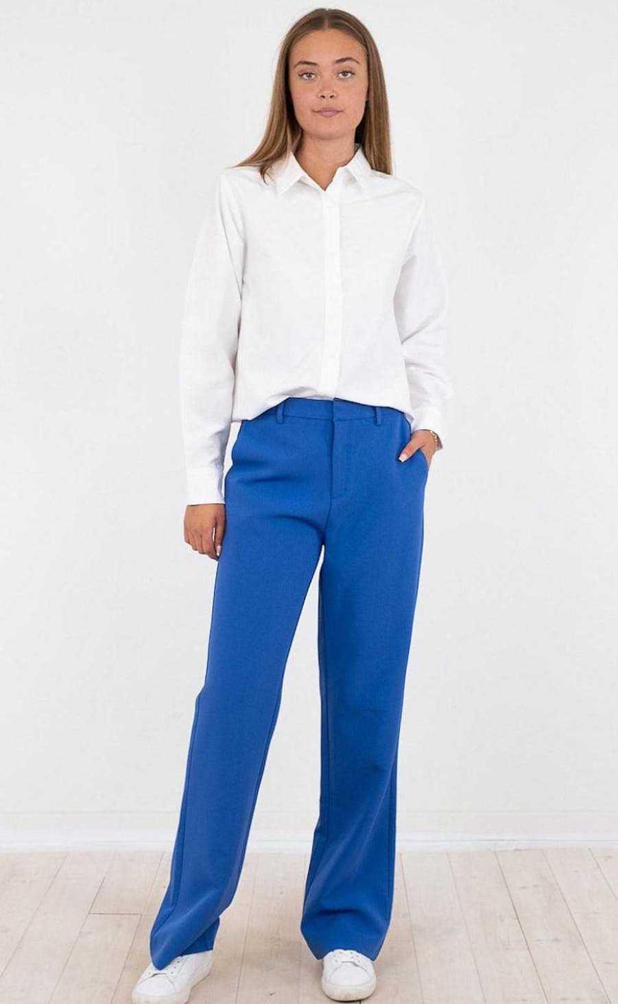 NEO NOIR Neo Noir Pants - Alice Suit - Blue | Trousers & Jeans