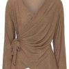 Marta Du Chateau Marta Du Chateau Blouse - 1612 Andi - Camello | Blouses