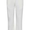 YAS Yas Pants - Bluris Mw Flared - Star White | Trousers & Jeans