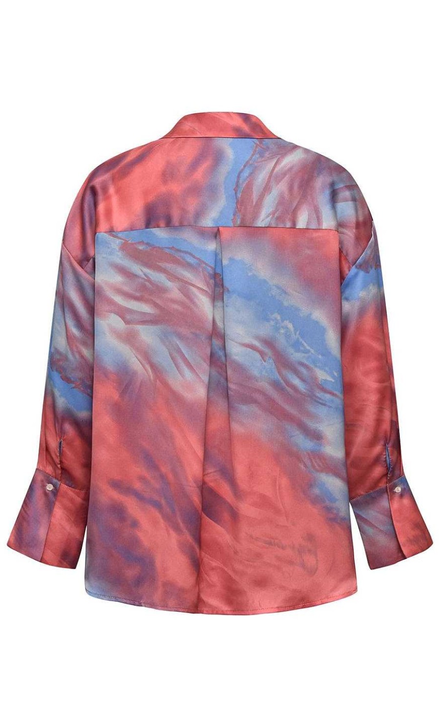 A-view A-View Shirt - Carina - Coral/Blue | Shirts