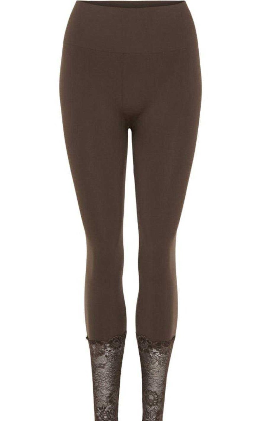 TIM u0026 SIMONSEN Tim & Simonsen Leggings - Martha Lace - Caffe | Leggings