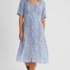 FreeQuent Freequent Dress - Carey - Chambray Blue W. Navy | Dresses