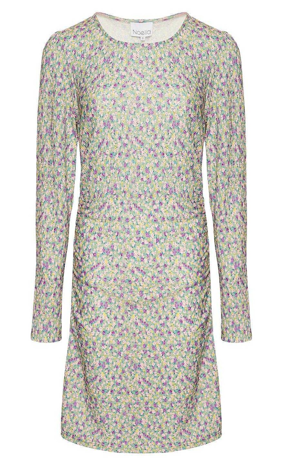 NOELLA Noella Dress - Loan - Green Mix Flower | Dresses