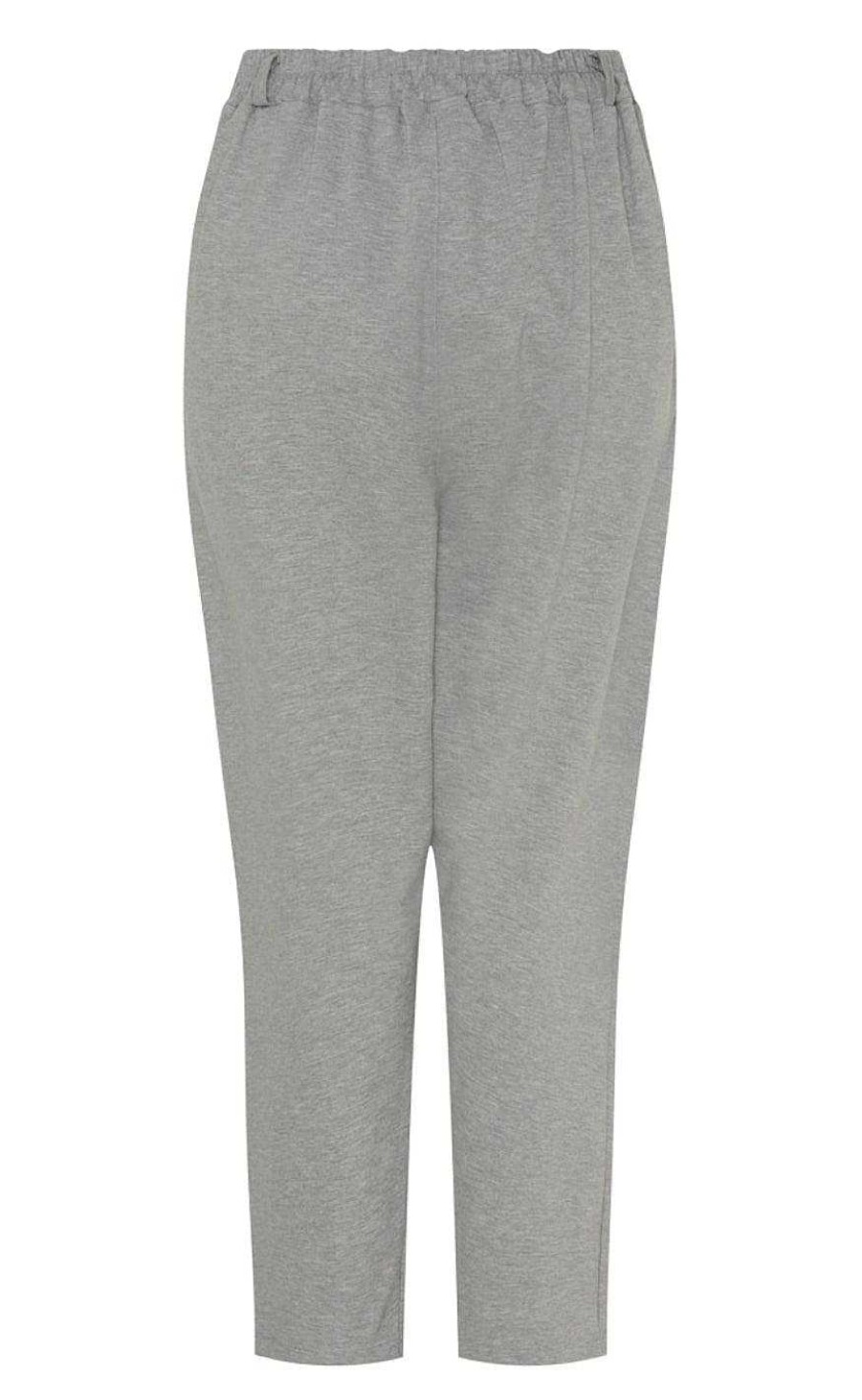 Marta Du Chateau Marta Du Chateau Trousers - 62562-1 Sonya - Gray Melange | Trousers & Jeans