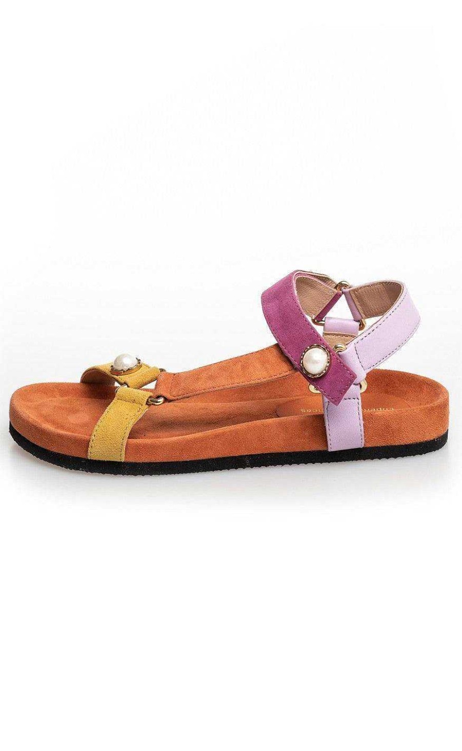 Copenhagen Shoes Copenhagen Shoes Sandal - Peace With Pearl - Orange Multi | Shoes, Boots & Sandals