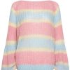 NOELLA Noella Sweater - Pacific - Light Blue/Rose Mix | Knitwear & Sweat