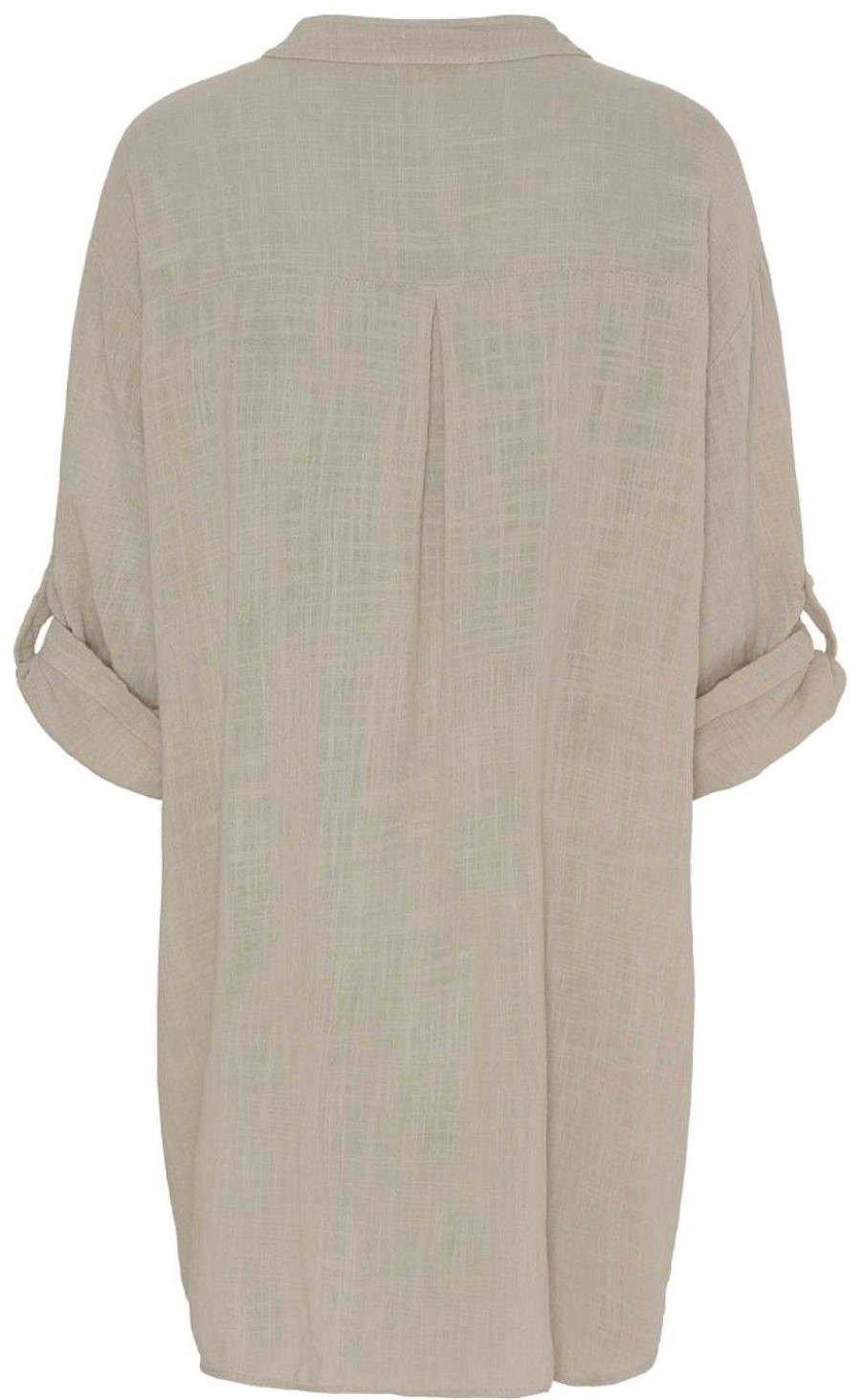 Marta Du Chateau Marta Du Chateau Shirt - 20002 Adelheid - Beige | Shirts