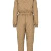 GLOBAL FUNK Global Funk Flight Suit / Thermal Suit - Isolde T Teddo - Burnt Caramel | Flight Suits