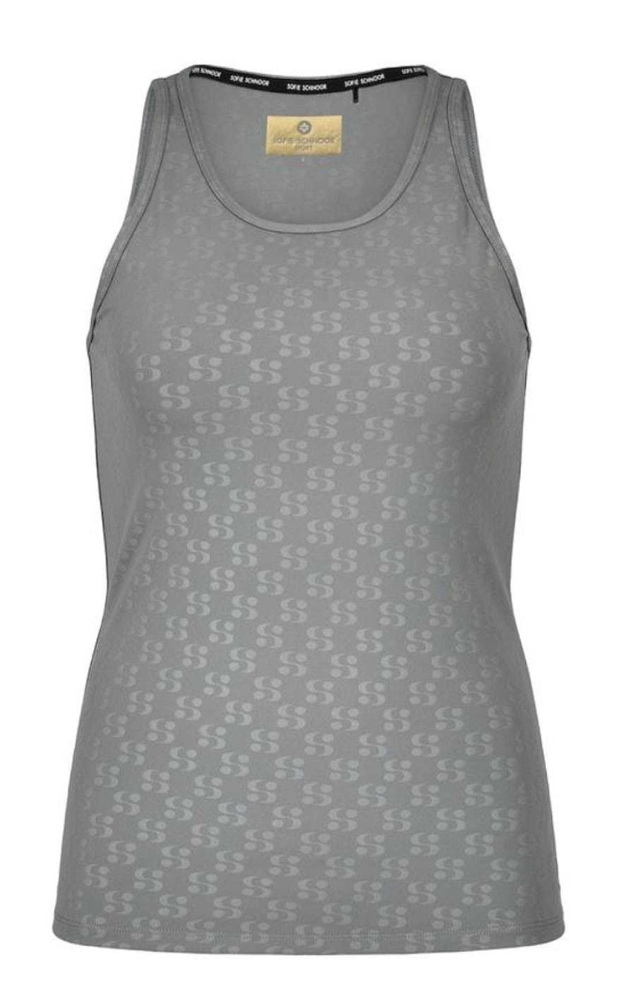 SOFIE SCHNOOR Sofie Schnoor Top - Janet Snos406 - Charcoal Grey | T-Shirts & Tops