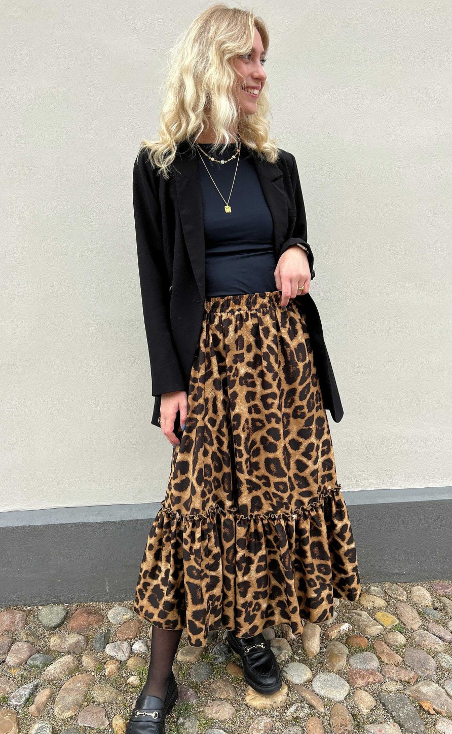 INA Copenhagen Ina Copenhagen Skirt - Hanna - Leopard | Skirts