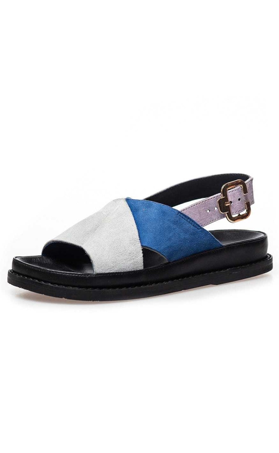 Copenhagen Shoes Copenhagen Shoes Sandals - New Stronger Suede - Blue/Lavender | Shoes, Boots & Sandals