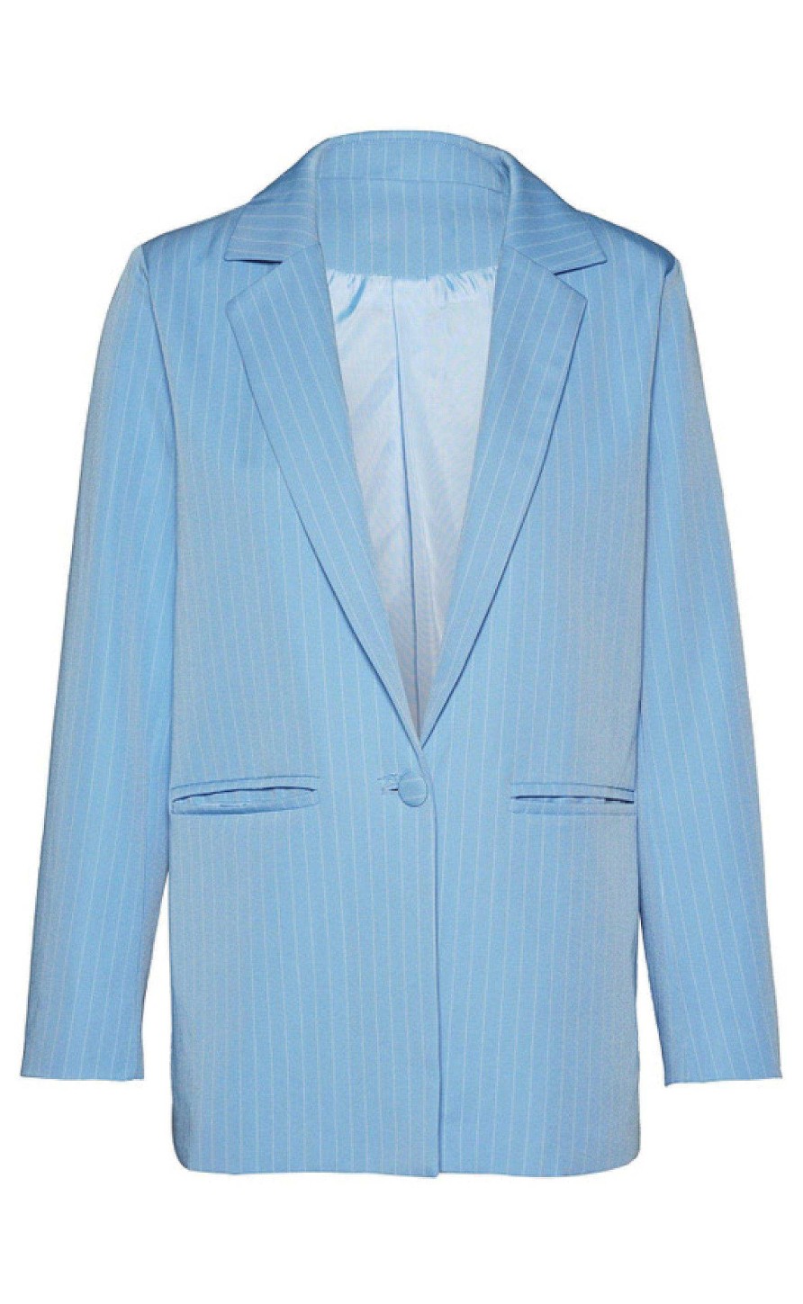 INA Copenhagen Ina Copenhagen Blazer - Mai - Blue Pinstripe | Blazers & Down Jackets