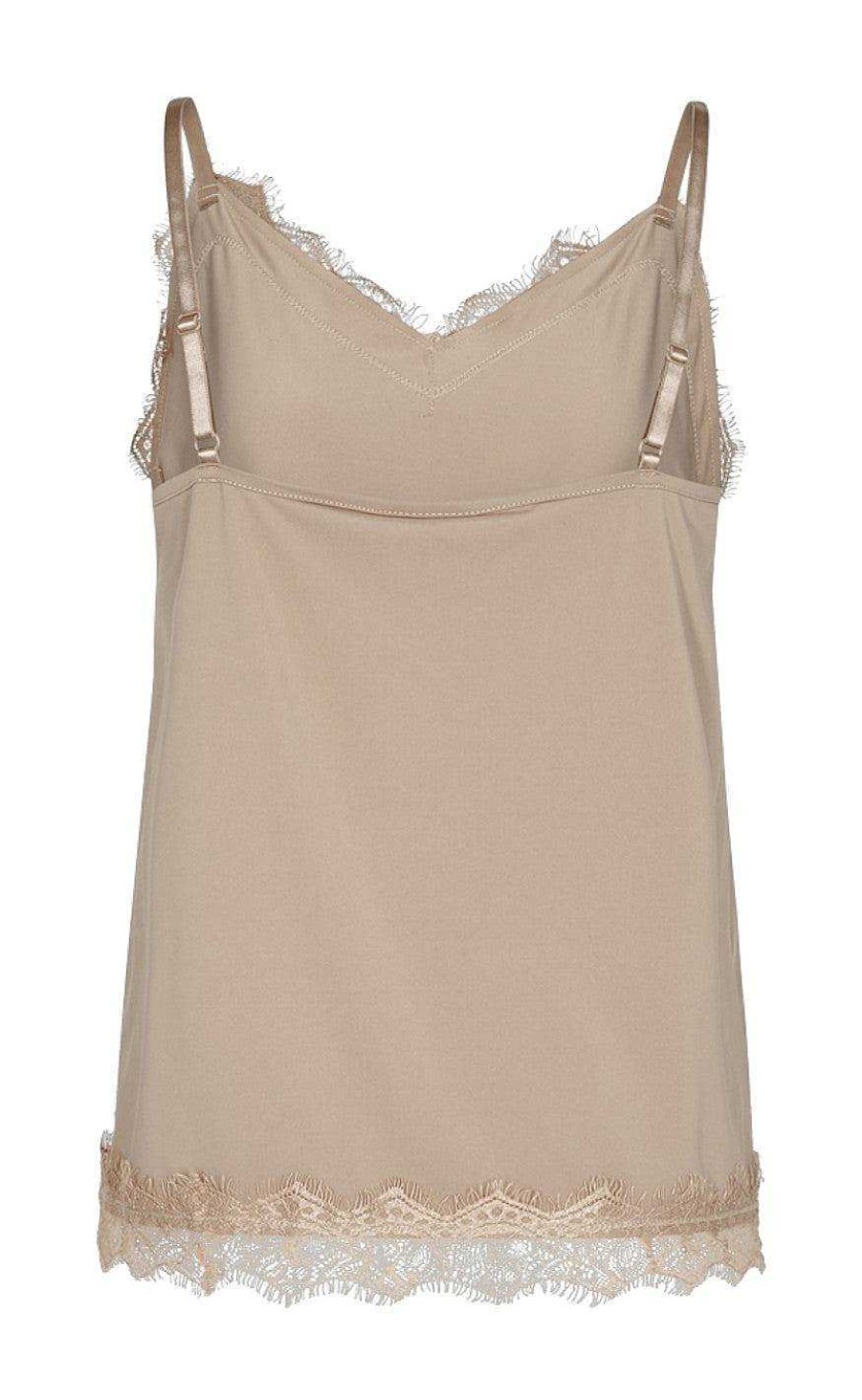 FreeQuent Freequent Top - Bicco - Desert Taupe | T-Shirts & Tops