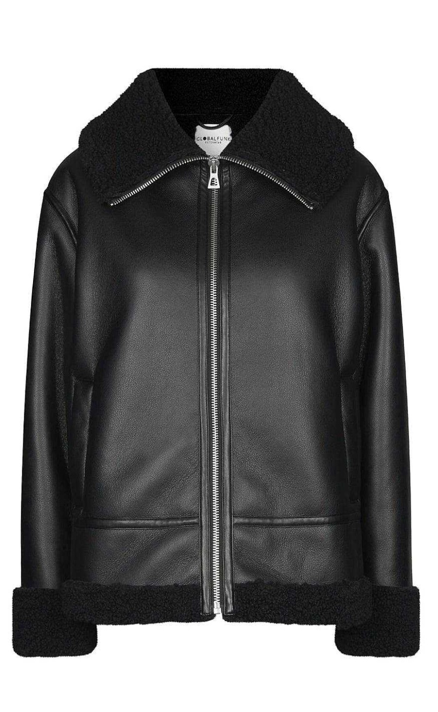 GLOBAL FUNK Global Funk Jacket - Burbane-G - Black | Jackets & Coats