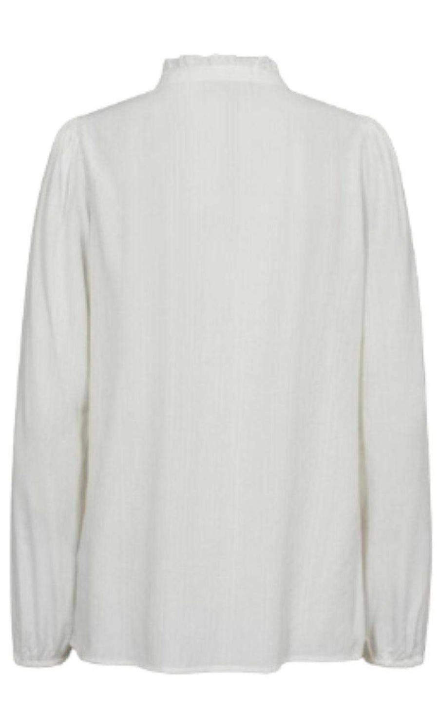 FreeQuent Frequent Blouse - Sea - Off White | Blouses