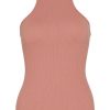 TIM u0026 SIMONSEN Tim & Simonsen Top - Costina Halterneck - Peach | T-Shirts & Tops