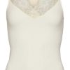 TIM u0026 SIMONSEN Tim & Simonsen Top - Belen V-Lace - Panna (Reversible) | T-Shirts & Tops