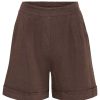 Marta Du Chateau Marta Du Chateau Shorts - 61072 Sophia - Cold Brown | Shorts