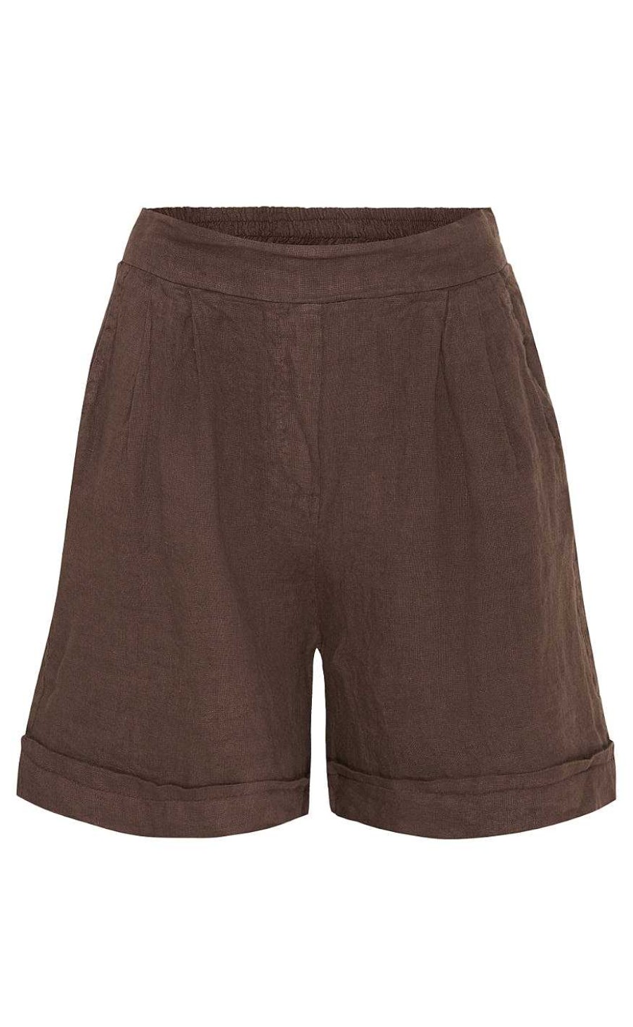 Marta Du Chateau Marta Du Chateau Shorts - 61072 Sophia - Cold Brown | Shorts