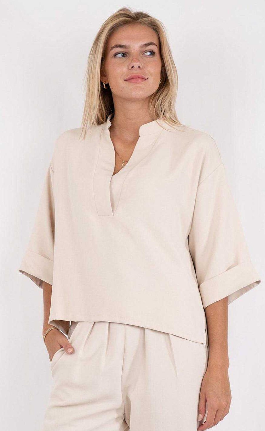 NEO NOIR Neo Noir Blouse - Luma - Cream | Blouses