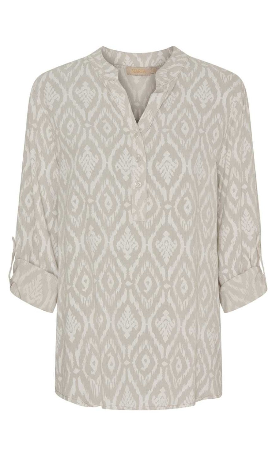 Marta Du Chateau Marta Du Chateau Shirt - 2260 - Beige | Shirts