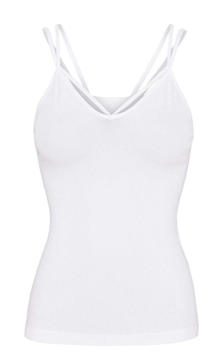 TIM u0026 SIMONSEN Tim & Simonsen Top - Jennifer - White | T-Shirts & Tops