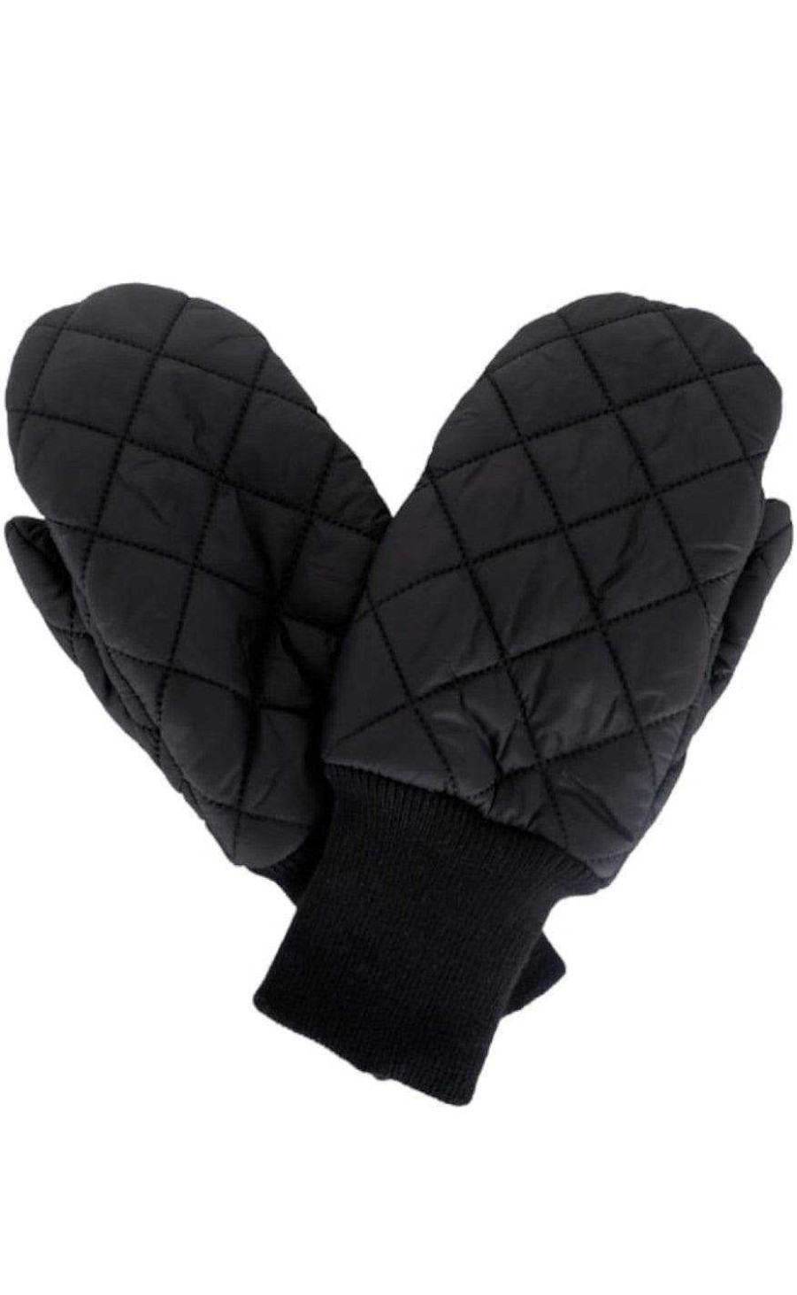 Black Colour Black Color Gloves - Tommy - Black | Towels & Mittens