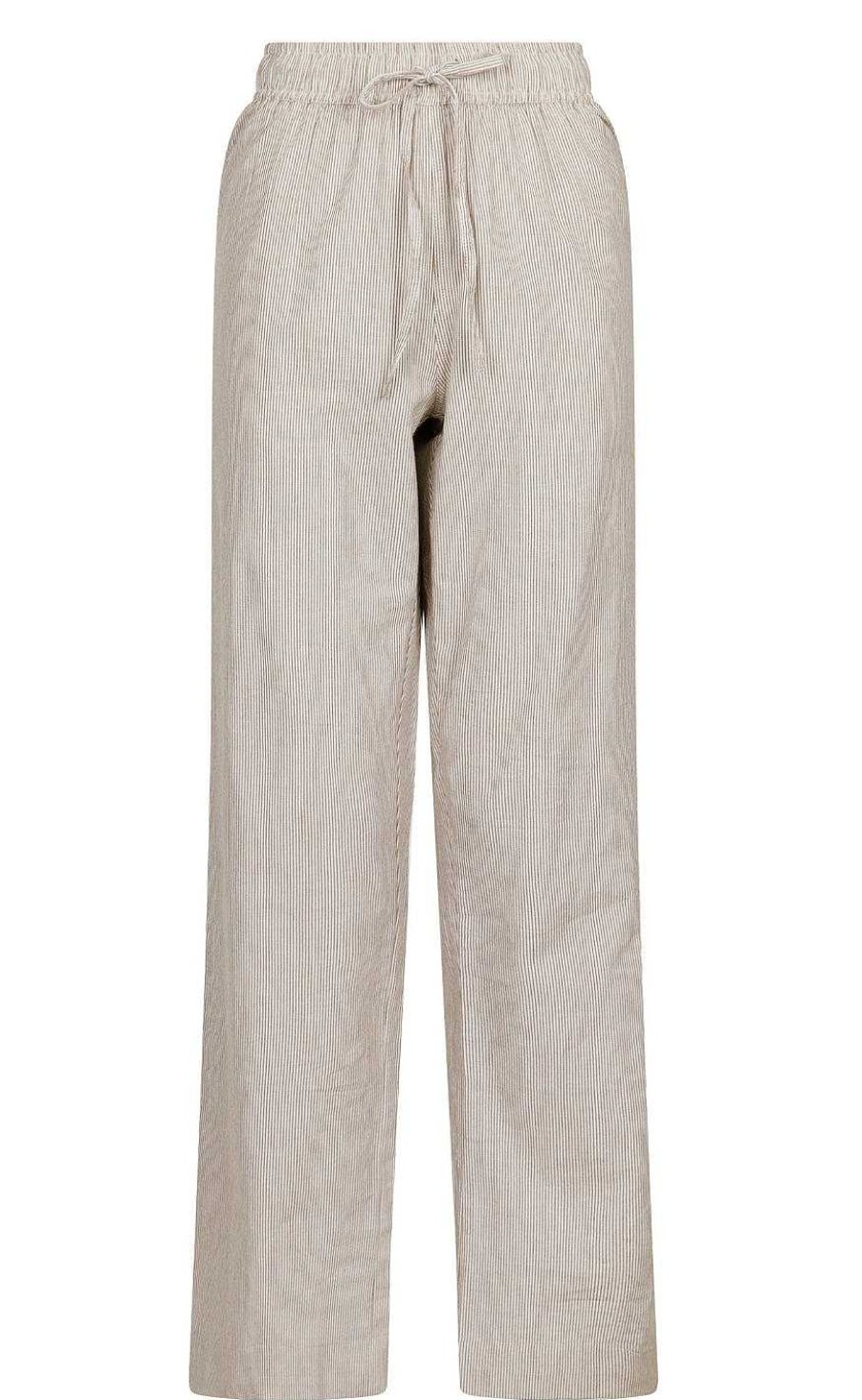 NEO NOIR Neo Noir Pants - Sonar Mini Stripe - Sand | Trousers & Jeans