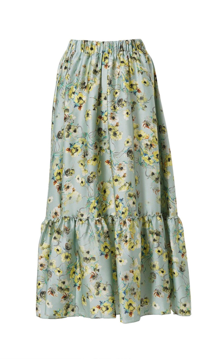 INA Copenhagen Ina Copenhagen Skirt - Hanna - Green Summer | Skirts