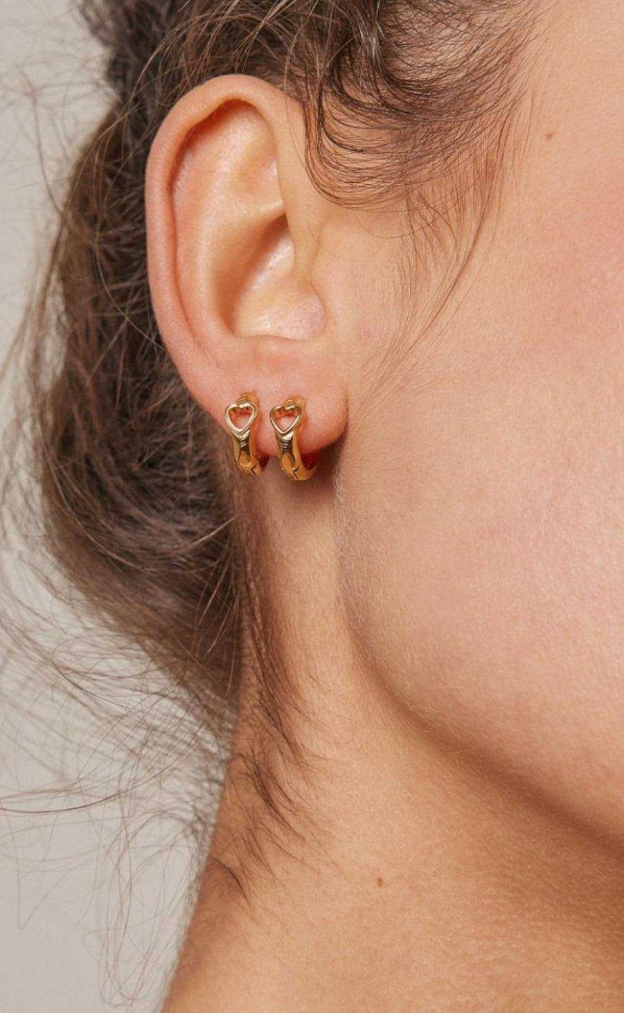 ENAMEL Copenhagen Enamel Copenhagen Earrings - Kajsa - Gold | Jewelry