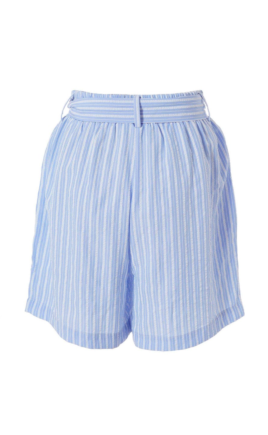 INA Copenhagen Ina Copenhagen Shorts - Grace - Blue/White Stripe | Shorts