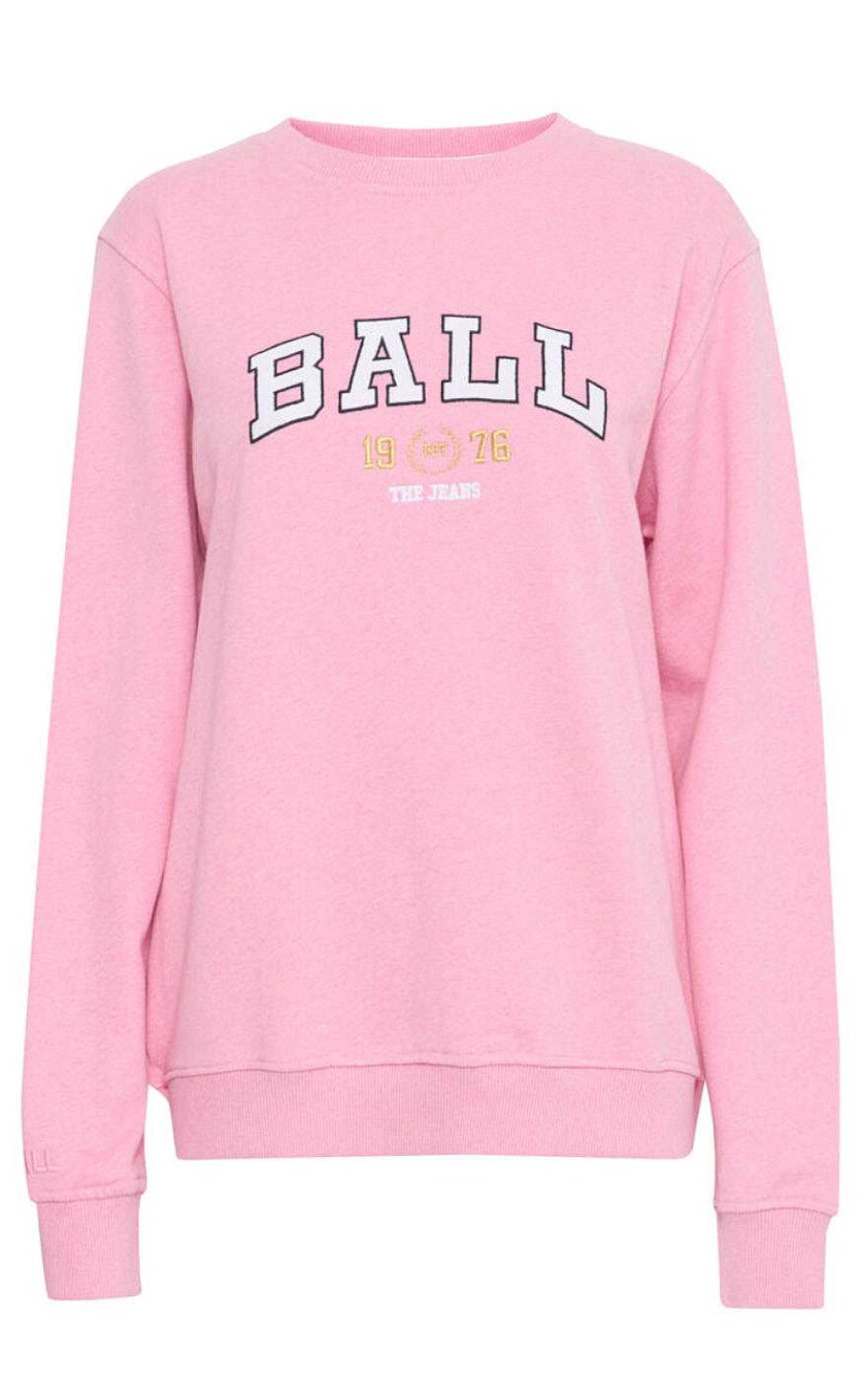 BALL Original Ball Original Sweatshirt - L. Taylor - Pink Melange | Knitwear & Sweat