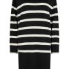 FreeQuent Freequent Dress - Monday - Black W. Offwhite | Dresses