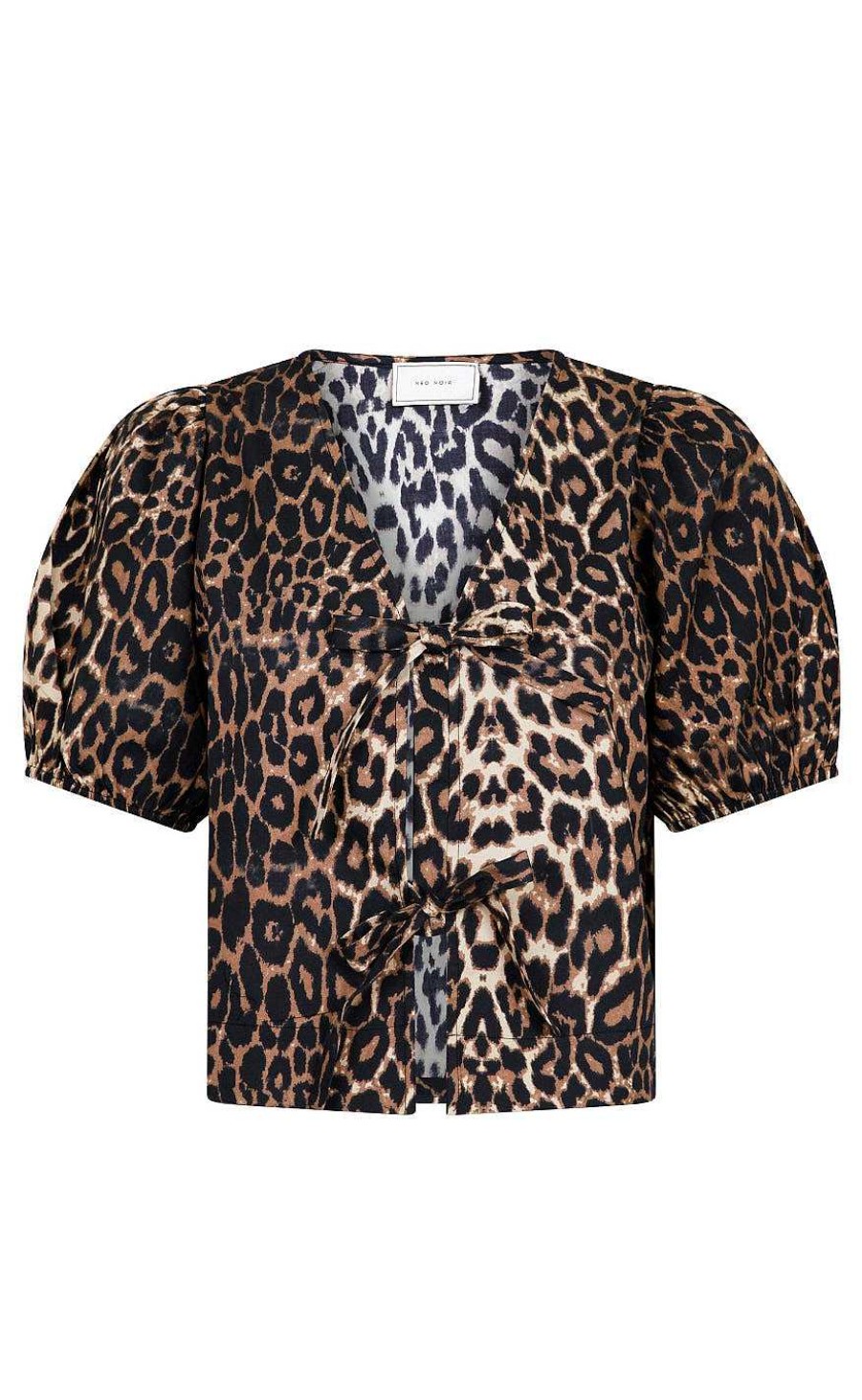 NEO NOIR Neo Noir Blouse - Bianca - Leopard | Blouses