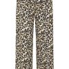 Lollys Laundry Lolly'S Laundry Pants - Rita - Leopard Print | Trousers & Jeans