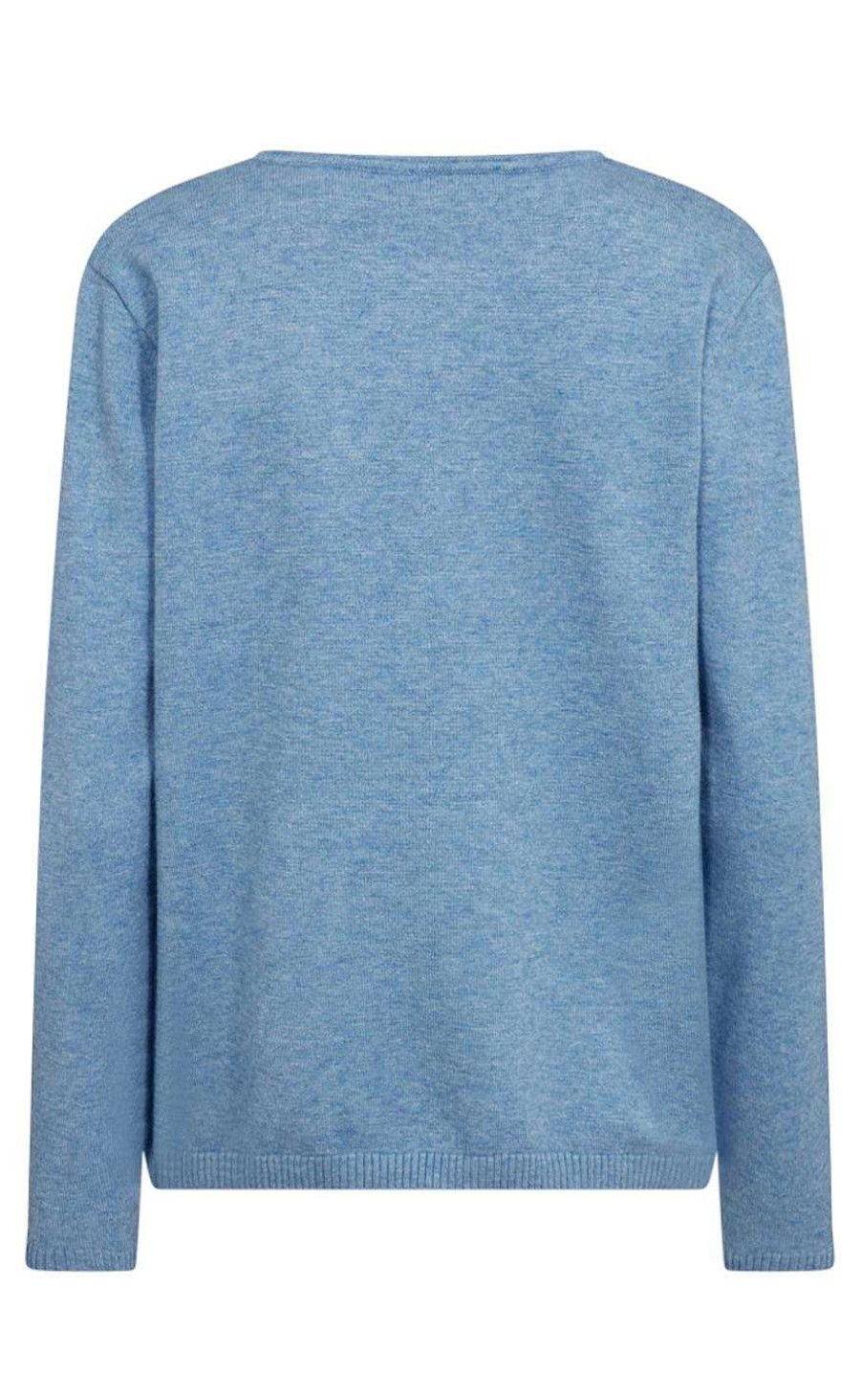 FreeQuent Freequent Pullover - Claura - Azure Blue Melange | Knitwear & Sweat