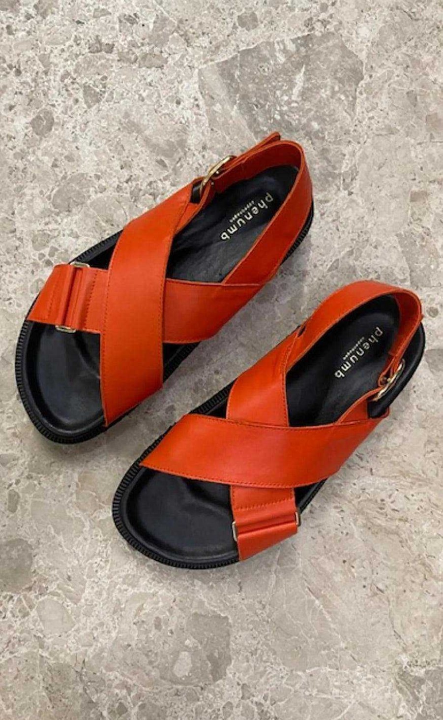 Phenumb Phenumb Sandals - Nawa - Hot Orange | Shoes, Boots & Sandals