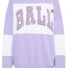 BALL Original Ball Original Sweatshirt - O. Zidney - Lavender | Knitwear & Sweat