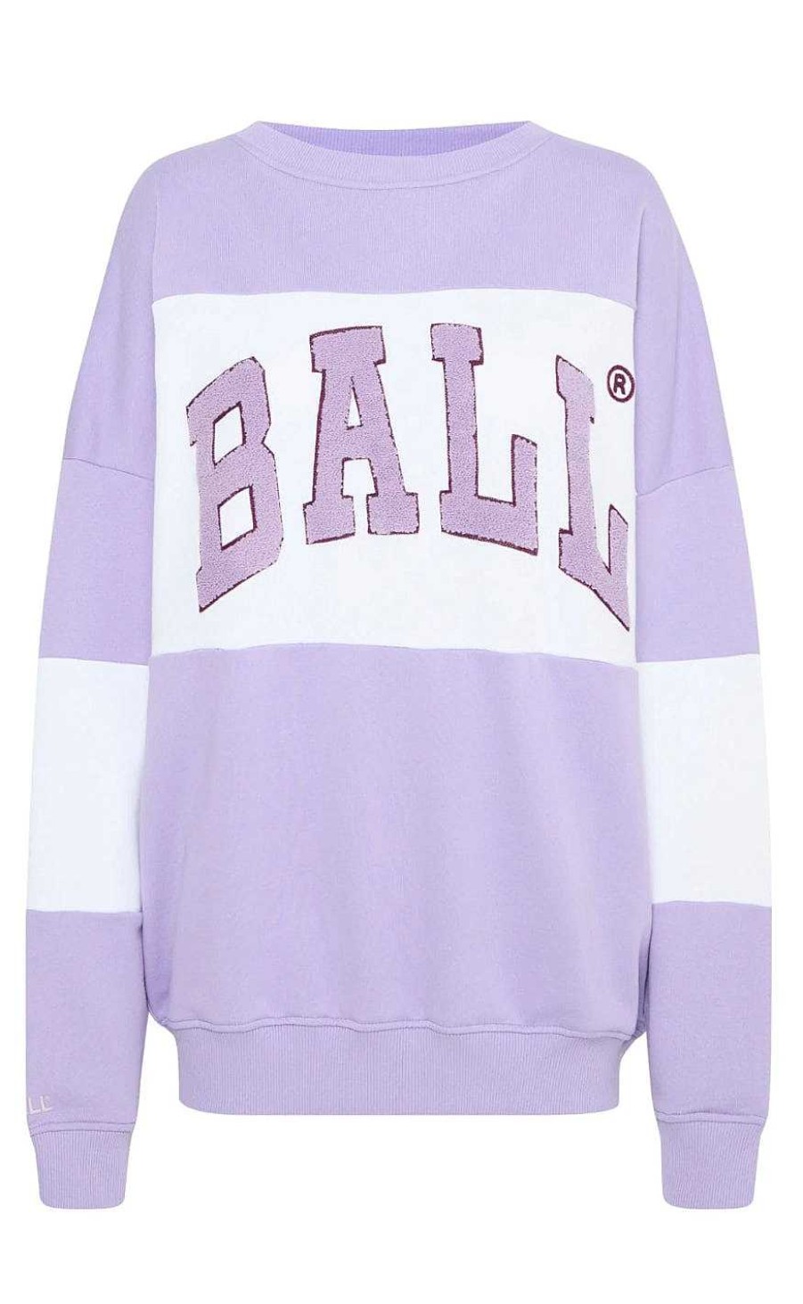 BALL Original Ball Original Sweatshirt - O. Zidney - Lavender | Knitwear & Sweat